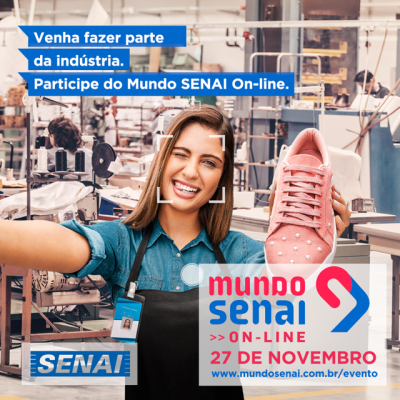 SENAI CETIQT participa da 12ª edição do Mundo SENAI