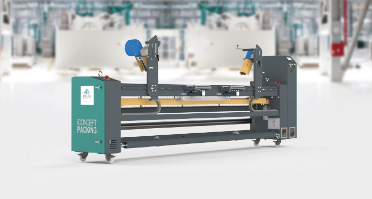Embaladeira Automática de Rolos traz qualidade e economia para a indústria têxtil