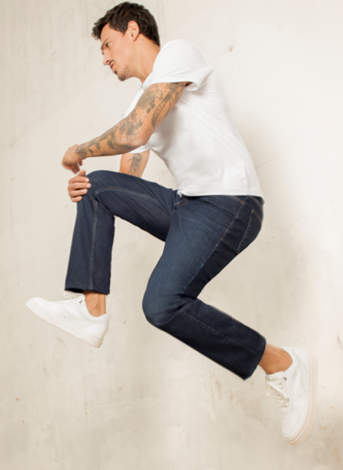 Aramis lança calça termorreguladora Flex&Dry, a reinvenção do jeans