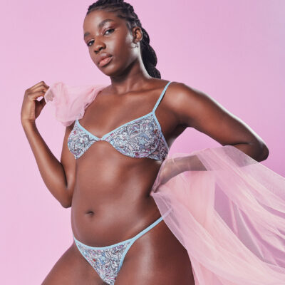 Loungerie aposta em tule e estampas em collab exclusiva com a Verve