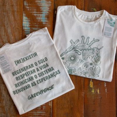 Greenpeace Brasil celebra 33 anos com parceria que une moda, ativismo e agroecologia