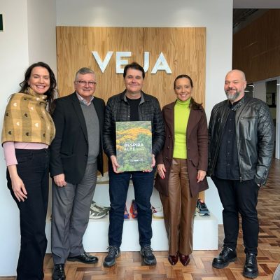 Assintecal destaca importância da sustentabilidade em visita à Veja