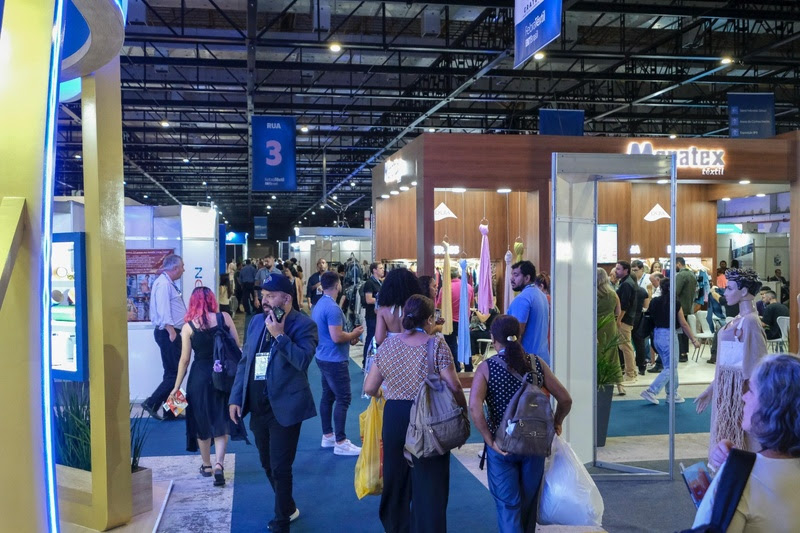 Última edição da FebraTêxtil. (Foto: Divulgação)