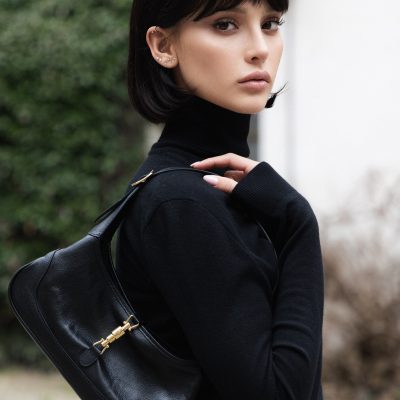 Livia Nunes consolida histórico com a Gucci e prestigia desfile da maison na Milan Fashion Week Fall/Winter 26-27