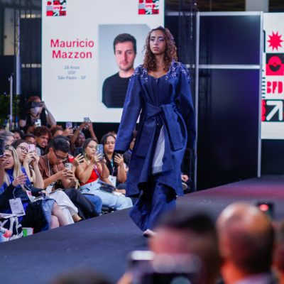 Jovens talentos brilham no Brasil Fashion Designers 2026, durante o 1º dia da FebraTêxtil