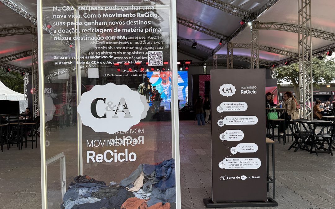 Com 50 anos de Brasil, C&A leva ao SP2B a moda que quer construir para o futuro