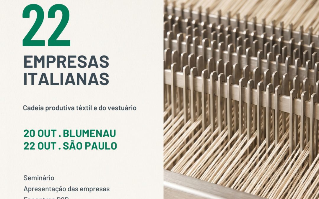 MISSÃO EMPRESARIAL ITALIANA NO BRASIL