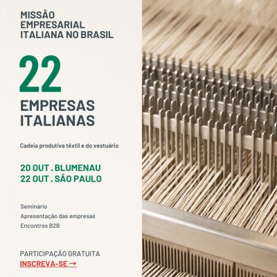 MISSÃO EMPRESARIAL ITALIANA NO BRASIL