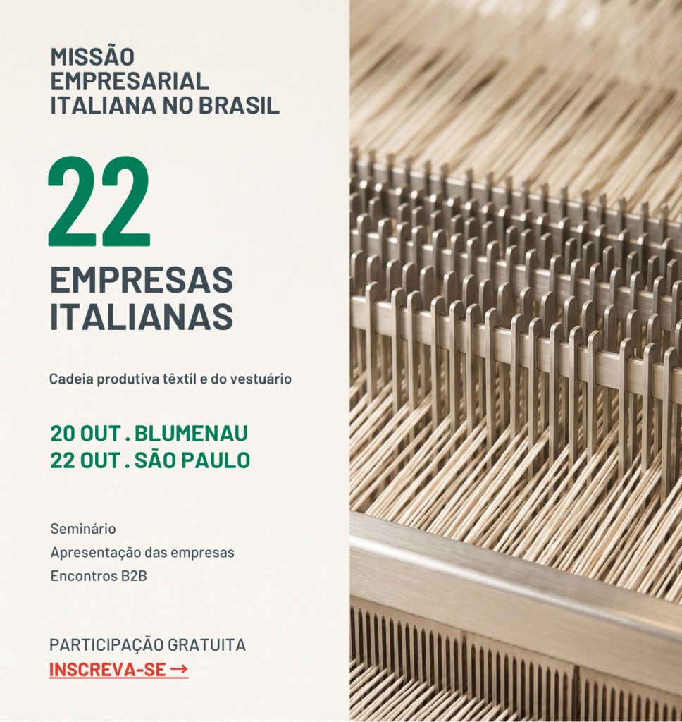 MISSÃO EMPRESARIAL ITALIANA NO BRASIL