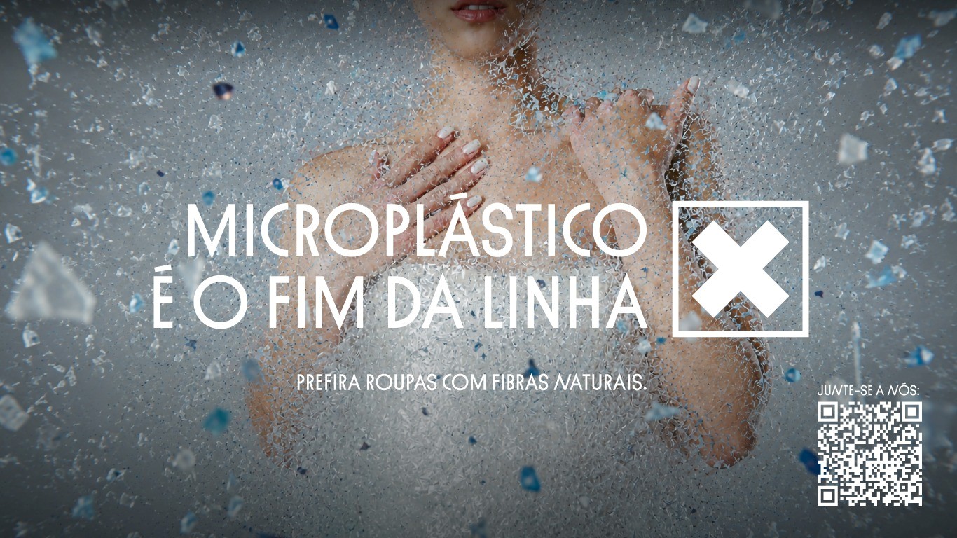 Movimento “Microplástico é o Fim da Linha” coloca em debate as fibras que vestimos